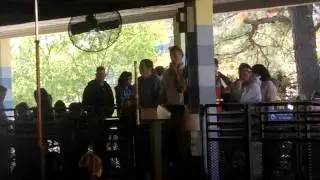 Kings Dominion -William rides the bumper cars