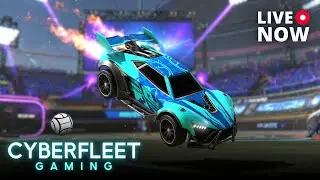 Unranked &rarr; Ranked Grind | Rocket League Live 🚀 | Cyberfleet Gaming #live