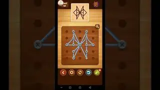 Line Puzzle String Art Juniper Level 43 Solution Walkthrough Gameplay