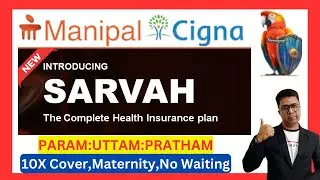 Manipal Cigna Sarvah Plan | Param | Uttam | Pratham | Manipal Cigna Health Insurance