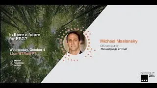 Is there a future for ESG? | Impact Council - Oct 2023