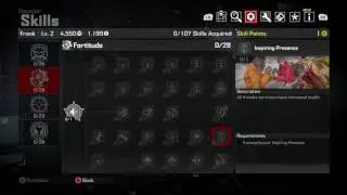 Dead Rising 4 Skills Tree List