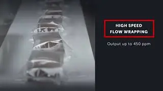 SMART LINE | Fully automated flow wrapping line for enrobed cakes coming in rows