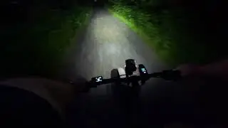 Coming off of frying pan mountain fire lookout at night and then down to the car on my mountain bike