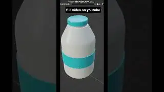 Modeling a Cup Blender Tutorial #blendercycles #blendergameengine #blender