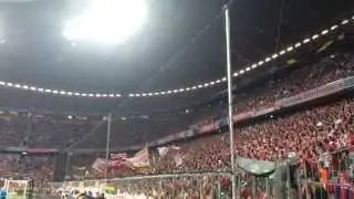 FC Bayern M&uuml;nchen - FC Barcelona 3:2, S&uuml;dkurve, Super Bayern!