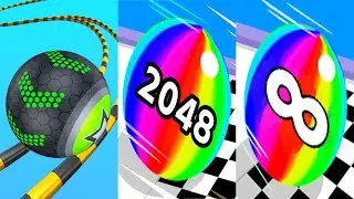 Going Balls Vs Ball Run 2048, Infinity - Satisfying Mobile Games All Levels Gameplay