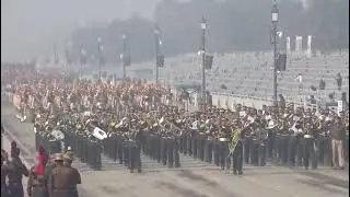 Itbp republic day parade rehearsal 2026.