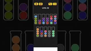 Ball sort puzzle. Level 82.