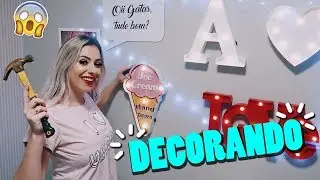 DECORANDO MEU QUARTO | Amanda Domenico