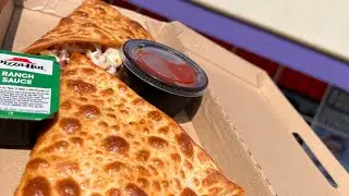New Pizza Hut Melts Food Review 🍕