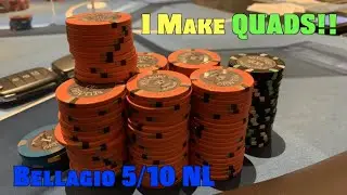 I Make Quads In Big Win vs Wild Player Who Wants To Make The Vlog!! Poker Vlog Ep 156