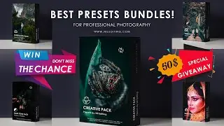 50$ Premium Presets Pack Giveaway 🎁 Lightroom Presets DNG & XMP Free Download [CLOSED]