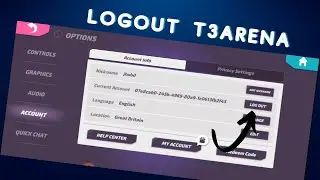 How to Logout from T3 Arena Account