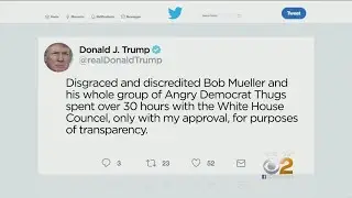 President Trump Blasts Mueller, Russia Investigation On Twitter