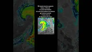 🌪️ Temp&ecirc;te Goretti en approche.#info #vigilance #froid #hurricane