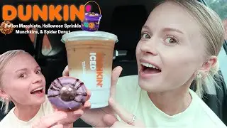 Хэллоуинское меню DUNKIN' DONUTS: зелье макиато, пончик &laquo;Паук&raquo;, посыпка &laquo;Манчкин&raquo; на Хэллоуин