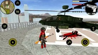 Stickman Rope Hero - Open World Game (by Naxeex LLC) Android Gameplay [HD] #1