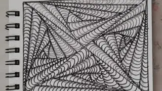 Mesmerizing Spiral Drawing | Relaxing Geometric Art Tutorial for Beginners