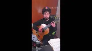 Práctica Guitarra Clásica - Classical Guitar (Bach, Brouwer, Villalobos, Tárrega)