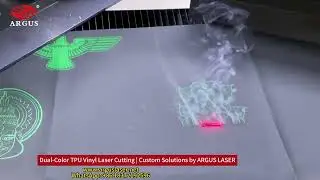 Dual-Color TPU Vinyl Laser Cutting | Custom Solutions by ARGUS LASER #tpufilm #laserengravingmachine