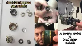 AV SONRASI İP VE MAKİNE TEMİZLİĞİ