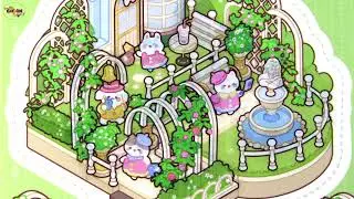 ASMR | DIY 3D Mini Scenery Sticker ~ Lovely Flower Garden #asmr #diy #sticker #games #satisfying