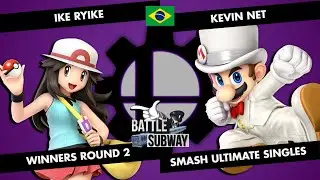 Ike Ryike (Pok&eacute;mon Trainer) vs. Kevin Net (Mario) - BATTLE SUBWAY ⚙ #17 WR2 - SSBU SINGLES