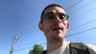 Walking around downtown Blue Ridge and move discussion