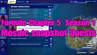 How to Complete All The Mosaic Snapshot Quests in Fortnite
