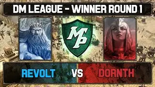 Age of Mythology: Deathmatch Pro League - Winner Round 1 - rev0lt vs Dornth