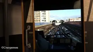 RET Metro Cabinerit SG2 Uitloopspoor naar De Akkers! Lijn C (Oude Metro Rotterdam)