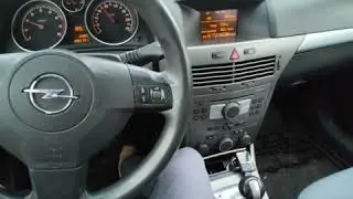 Как едет Опель астра Н изитроник. Opel Astra H easytronic.