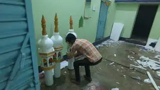 ताजिया बनाने का तरीका | Step by Step Tajia & Gumbad Making with Thermocol