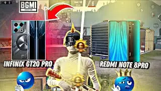Is Infinix GT 20 Pro the NEW BGMI KING? 👑 Redmi Note 8 Pro Comparison
