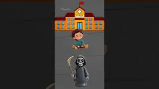 Chotu Bhoot Ka New School 🎒 | Mayurxnr | 😜 #shorts