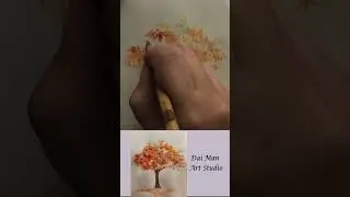 Easy Maple Tree - Watercolor Painting for Beginners