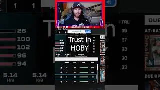 HOBY WE TRUST #mlbtheshow25 #mlbtheshow #strikeout #pitching #pinpoint #clutch #funnyshorts #fypage