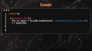 How to Open a .txt file in Mac - Python Snippets 03