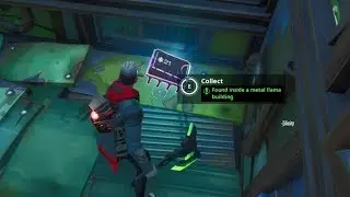 Fortbyte 21 Found inside a Metal Llama building