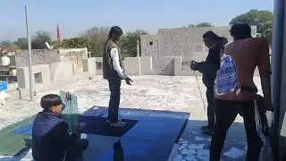 Aluminium Glass Teriesh🪟 Work Meena ki Dhani Jhunjhunu 9829666078 || Aluminium_Jhunjhunu || Glassart