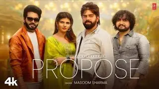PROPOSE 💍 | Masoom Sharma | Biru Kataria, Abhay Baisla, Yashikha Tyagi | New Haryanvi Song 2025 🔥