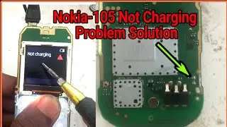 Nokia-105 (Not Charging//Charging Jumper) Simple Solution//How to change charging connect of Nokia