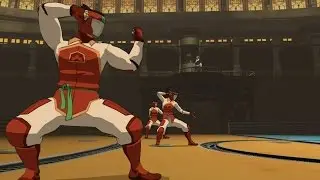 The Legend of Korra - Pro-Bending Mode Demo