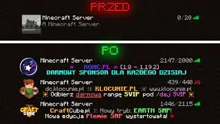 Jak ZROBIĆ KOLOROWY OPIS serwera? (PistonMOTD plugin)