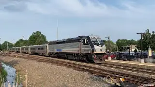 30 Minutes of NJ Transit Commuter Rail Trains In Denville (7/20/23)