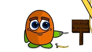Funny orange