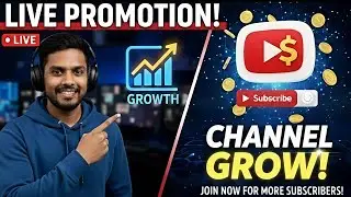 Get 1000+ Subscribe Free | Live Channel Checking And Free Promotion | Free Promotion