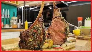 Cotlet de Vitel cu sos Chimichurri  | Friptura de Vita | Home Cooking | Florin Arvunescu