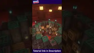 Minecraft #Shorts | Underground Nether Base